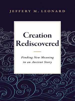 cover image of Creation Rediscovered